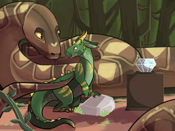 ambiguous_gender asphyxiation death duo feral forest image_sequence jungle plant size_difference tree leafpath lizard reptile scalie snake 4:3 hi_res