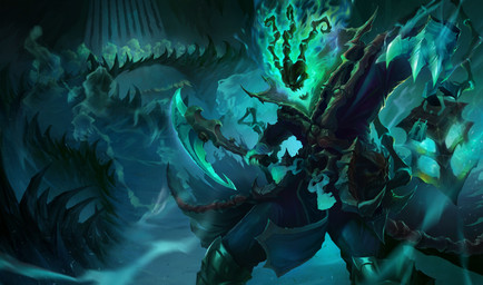 5_fingers black_body bone bottomwear clothed clothing colored_fire detailed_background fingers fire front_view gloves green_fire handwear holding_object holding_weapon lamp lantern melee_weapon not_furry pants skull solo weapon bo_lu league_of_legends riot_games tencent thresh ghost humanoid spirit undead 2013 absurd_res hi_res official_art