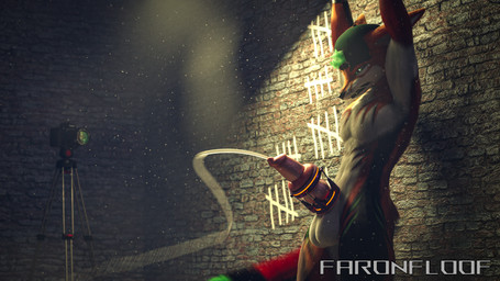 angry anthro balls big_balls big_penis bodily_fluids cuff_(restraint) cum cumshot ejaculation erection fur genital_fluids genitals hair knot machine male milking_machine orange_body orange_fur penile penis penis_milking prison prisoner restraints solo white_body white_fur faronfloof faronfloof_(character) canid canine fox mammal rexouium 16:9 3d_(artwork) 4k absurd_res blender_(artwork) blender_cycles_(artwork) digital_media_(artwork) hi_res watermark widescreen