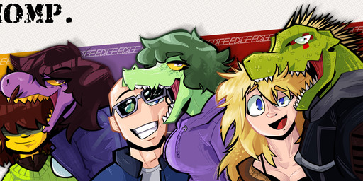 anthro bald big_breasts blonde_hair blue_eyes breasts brown_hair clothed clothing eyewear female for_a_head freckles green_body green_hair green_scales group hair hair_over_eyes male male/female muscular muscular_male open_mouth purple_body scales short_hair simple_background smile snout sunglasses teeth text tongue topwear yellow_sclera unlimited-edge cavemanon_studios deltarune dorohedoro i_wani_hug_that_gator undertale_(series) inco_(iwhtg) kaiman_(dorohedoro) kris_dreemurr nikaido_(dorohedoro) olivia_halford susie_(deltarune) animal_head animal_humanoid baryonyx dinosaur human humanoid lizard mammal prehistoric_species reptile saurischian scalie spinosaurid theropod 2024 2025 absurd_res digital_drawing_(artwork) digital_media_(artwork) hi_res