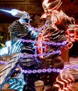 bdsm big_butt big_penis blue_body blue_glow blue_scales bodily_fluids bondage bound bound_together butt chain chain_bondage chained collar cum cum_drip cum_on_chest cum_on_penis cum_string dripping duo erection frottage genital_fluids genitals glowing glowing_body glowing_chain glowing_eyes glowing_genitalia glowing_penis grey_body grey_scales hands_behind_back humanoid_genitalia humanoid_penis kneeling long_penis magic_chain male male/male neck_cuff penile penis penis_tied penises_touching red_glow scales sex sin_devil_trigger spiked_penis spikes spikes_(anatomy) tail thick_thighs outofnecessity capcom devil_may_cry devil_may_cry_5 dante_(dmc) vergil_(devil_may_cry) demon scalie 2025 3d_(artwork) blender_(artwork) digital_media_(artwork) hi_res brother_(lore) brothers_(lore) incest_(lore) sibling_(lore)