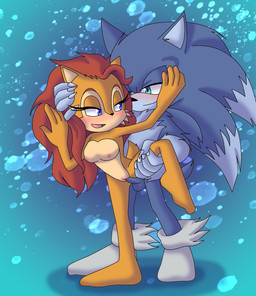 age_difference andromorph anthro blush duo female from_behind_position intersex male mature_female older_female raised_leg royalty sex studs younger_male angelofhapiness archie_comics sega sonic_the_hedgehog_(archie) sonic_the_hedgehog_(comics) sonic_the_hedgehog_(series) sonic_unleashed alicia_acorn sonic_the_hedgehog sonic_the_werehog absurd_res hi_res