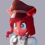 anthro clothing female freckles gesture hair hat headgear headwear overalls pig_nose red_hair shrug solo teeth cumminham hamu hamu_(cumminham) domestic_pig mammal suid suine sus_(pig) 1:1 3d_(artwork) 3d_animation animated digital_media_(artwork) loop short_playtime