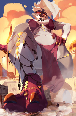 2_toes ambiguous_gender anthro anthro_focus areola beak bodily_fluids bottomwear bra breasts butt butt_from_the_front cage clitoris clothed clothed_anthro clothed_female clothing cloud collar destroyed_building extreme_size_difference eyebrows fantasy feather_hair feathers feet female female_anthro female_focus genital_fluids genitals glowing glowing_eyes gold_(metal) gold_jewelry grey_body grey_feathers group hair hand_on_hip jewelry kneeling light loincloth looking_at_viewer looking_down looking_down_at_viewer low-angle_view macro macro_anthro macro_female macro_focus medieval navel nipples on_one_knee pink_areola pink_nipples pink_vulva pseudo_hair red_eyes shadow silhouette silhouetted_body size_difference skirt sky solo_focus spiked_collar spikes talons thick_eyebrows toes town translucent translucent_clothing underwear vaginal_fluids vulva white_body white_feathers white_hair yellow_sclera kerneldecoy joy_(shammy) avian bird owl 2026 absurd_res colored digital_drawing_(artwork) digital_media_(artwork) hi_res lighting shaded trans_(lore) trans_woman_(lore)