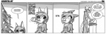 2010 anthro candy candy_cane christmas christmas_tree comic conditional_dnp dessert dialogue domestic_cat english_text eurasian_red_squirrel fail felid feline felis female food fur greyscale hair holidays jollyjack kat_vance mammal monochrome nom offscreen_character om_nom_nom pain plant poking rodent scarlet_(sequential_art) sciurid sequential_art solo tail text trash tree tree_squirrel wood