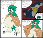 abdominal_bulge accidental_vore after_vore ambiguous_gender avian_feet beak belly big_belly black_beak blush bodily_noises contact_onomatopoeia cutaway dialogue different_sound_effects digestion doing_it_wrong duo extended_sound_effect feathered_wings feathers feet feral glorp green_body green_feathers hand_on_belly humor inside_stomach internal leaf multicolored_body multicolored_feathers nude onomatopoeia orange_body orange_feathers organs plant pokemon_move pseudo_clothing rumbling_stomach same_size_vore simple_background sound_effect_variant sound_effects speech_bubble stomach stuttering tail tail_feathers talking_to_another talking_to_pred talking_to_prey talons text thumping toes training uhoh vines vore weight_gain white_background white_body white_feathers winged_arms wings wondering sparky_the_chu nintendo pokemon fan_character nonine veni_(nonine) amphibian avian bird decidueye elemental_creature flora_fauna generation_6_pokemon generation_7_pokemon greninja pokemon_(species) 2016 colored comic digital_media_(artwork) english_text hi_res male_(lore)