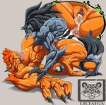 3_toes 4_fingers abs anthro anthro_on_anthro anthro_penetrated anthro_penetrating anthro_penetrating_anthro anus arched_back areola arm_grab back_muscles barbell_piercing biceps big_anus big_breasts big_hands big_muscles biped bite black_body black_bodysuit black_claws black_clothing black_ears black_fur black_skinsuit black_tail bodily_fluids bodysuit breast_bite breast_play breasts bridge_position cervix claw_marks claws clitoral_hood clitoris close-up clothed clothed/nude clothed_anthro clothed_male clothed_sex clothing cum cum_from_pussy cum_in_pussy cum_inside cum_on_anus cutaway digitigrade duo empty_eyes erection eyeless feet female female_anthro female_penetrated finger_claws fingers from_front_position fur gaping gaping_pussy genital_fluids genitals green_eyes grey_background grey_body grey_fur grin huge_muscles humanoid_genitalia humanoid_pussy logo male male/female male_anthro male_penetrating male_penetrating_female multicolored_body multicolored_bodysuit multicolored_clothing multicolored_fur multicolored_skinsuit muscular muscular_anthro muscular_female muscular_male muscular_on_muscular nipple_barbell nipple_piercing nipples nude nude_anthro nude_female obliques orange_body orange_fur orange_tail pecs_with_breasts penetration penile penile_penetration penis penis_in_pussy piercing pink_anus pink_areola pink_nipples pointy_ears prick_ears purple_penis pussy quads sex shadow sharp_teeth side_view simple_background skinsuit smile snout tail teeth text tight_clothing toe_claws toes two_tone_body two_tone_bodysuit two_tone_clothing two_tone_fur two_tone_skinsuit vaginal vaginal_penetration vein veiny_penis white_bodysuit white_clothing white_skinsuit liltaiga4 ben_10 cartoon_network blitzwolfer alien canid loboan mammal vulpimancer 2025 absurd_res artist_logo artist_name hi_res