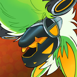 anthro machine solo tongue tongue_out upside_down mothaala 3ds_(mothaala) protogen 1:1 headshot_portrait hi_res portrait