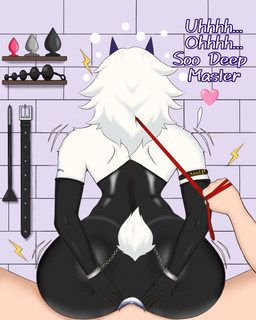 anal anal_beads anal_penetration anthro anthro_penetrated anus armlet armwear bdsm bdsm_gear belt big_butt blue_anus blue_markings breasts butt butt_cutout buttplug clothed clothing cuff_(restraint) cutout deep_penetration dialogue dominant dominant_human dominant_male duo ear_markings easy_access elbow_gloves female female_anthro female_focus female_penetrated first_person_view floppy_ears fur genitals gloves hair handcuffed handcuffs handwear heart_symbol human_on_anthro human_penetrating human_penetrating_anthro human_pov humanoid_genitalia humanoid_penis interspecies latex latex_armwear latex_clothing latex_elbow_gloves latex_gloves latex_handwear latex_skinsuit leash leash_pull lop_ears male male/female male_human male_penetrating male_penetrating_female male_pov markings master master/pet metal_cuffs moan penetration penile penile_penetration penis penis_in_ass petplay plug_(sex_toy) rear_view restraints roleplay scut_tail sex sex_dungeon sex_toy short_tail skinsuit solo_focus strategically_placed_hole submissive submissive_anthro submissive_female tail talking_to_viewer text tight_clothing topless topless_anthro topless_female wall_(structure) white_body white_fur white_hair scarabeo league_of_legends riot_games tencent kindred_(lol) lamb_(lol) bovid caprine human mammal 2024 alternate_version_at_source colored digital_drawing_(artwork) digital_media_(artwork) english_text hi_res
