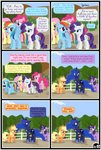 absurd_res applejack_(mlp) base_three_layout comic dialogue english_text equid equine female feral fluttershy_(mlp) friendship_is_magic grid_layout group gutovi-kun hasbro hi_res horn larger_female mammal mane_six_(mlp) my_little_pony mythological_creature mythological_equine mythology pegasus pinkie_pie_(mlp) plant princess_luna_(mlp) rainbow_dash_(mlp) rarity_(mlp) six_frame_grid six_frame_image size_difference smaller_female text three_row_layout tree twilight_sparkle_(mlp) unicorn winged_unicorn wings