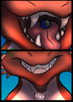 anthro extreme_size_difference female macro object_vore open_mouth oral_vore planet planet_vore red_body scales simple_background size_difference solo solo_focus swallowing teeth throat tongue vore spicyscaliearts dungeons_and_dragons european_mythology hasbro mythology wizards_of_the_coast mygia_(spicyscaliearts) chromatic_dragon_(dnd) dragon dragon_(dnd) dragonborn_(dnd) mythological_creature mythological_scalie red_dragon_(dnd) scalie western_dragon comic digital_media_(artwork) hi_res