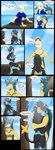 ambiguous_gender black_body black_hair blonde_hair blue_body blue_fur breasts clothed clothing dialogue duo eyes_closed featureless_breasts featureless_crotch female fully_clothed fur gender_transformation glistening glistening_body goo_transformation green_hair hair hug human_to_anthro nude open_mouth outside red_eyes running sea shirt sitting sitting_on_ground species_transformation speech_bubble standing surprise tail text topwear transformation transformation_sequence tuft water yellow_body yellow_fur wolferion nintendo pokemon cindy_(swack16) john_(swack16) kirara_(swack16) generation_2_pokemon generation_4_pokemon luxray pokemon_(species) quilava 2015 absurd_res colored comic english_text hi_res female_(lore)