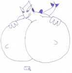 anthro big_breasts breast_expansion breasts can daniel787546 female huge_breasts hyper hyper_breasts legendary_pokémon lugia nintendo plain_background pokémon pokémorph purple_and_white solo video_games white_background
Rating: Questionable
Score: -2
User: slyroon
Date: April 29, 2013