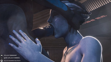 duo erection female freckled_face freckles genitals inside irrumatio male male/female nude oral penile penis penis_in_mouth sex side_view plague_of_humanity_(artist) bioware electronic_arts mass_effect alien asari turian 16:9 3d_(artwork) digital_media_(artwork) widescreen