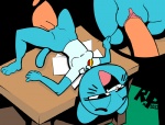 2013 anthro bottomless breasts cat erection feline female lying male mammal nicole_watterson on_back penetration penis pussy r!p sex spread_legs spreading straight table_lotus_position the_amazing_world_of_gumball vaginal vaginal_penetration
Rating: Explicit
Score: 16
User: Robinebra
Date: August 08, 2013