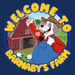 4_fingers anthro barn biped blue_eyes brown_clothing brown_hat brown_headwear clothed clothing detailed_background farm farmer fence feral fingers fur grey_body grey_fur group hat haybale headgear headwear looking_at_viewer male multicolored_body multicolored_fur open_mouth open_smile outside overalls paws quadruped sharp_teeth smile smoking_pipe solo_focus teeth text two_tone_body two_tone_fur white_body white_fur effses barnaby_(overzen) bovid canid canine canis caprine domestic_dog herding_dog mammal old_english_sheepdog pastoral_dog sheep sheepdog 1:1 2025 alpha_channel digital_media_(artwork) english_text