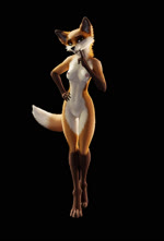 anthro areola breasts clitoral_hood clitoris female finger_in_mouth fur genitals gloves_(marking) hand_on_hip humanoid_genitalia humanoid_pussy leg_markings looking_at_viewer markings nipples nude open_mouth pussy solo standing tail tail_motion tailwag teeth wiggle wiggling_hips kyuuni fox_girl_(ruaidri) canid canine fox mammal 3d_(artwork) 3d_animation animated blender_(artwork) digital_media_(artwork) hi_res loop no_sound webm