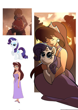 blue_eyes breasts brown_hair clothing dress eyes_closed female hair happy horn purple_clothing purple_dress screencap smile voice_actor_joke dnormal11 chainsaw_man comedy_central drawn_together friendship_is_magic hasbro my_little_pony mythology denji_(chainsaw_man) pochita_(chainsaw_man) princess_clara rarity_(mlp) demon equid equine horse human mammal mythological_creature mythological_equine pony unicorn crossover hi_res