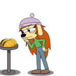 anthro big_nose clothing dialogue doubt female hair hat headgear headwear long_hair orange_hair simple_background solo sweater tacos thinking thoughtful_expression toony topwear white_background firenox1559 turkojar amelia_(firenox1559) bird_dog canid canine canis domestic_dog hunting_dog labrador mammal retriever 1:1 animated digital_media_(artwork) short_playtime sound spanish_audio toon_boom_harmony_(artwork) webm