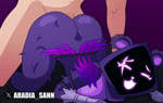 5_fingers all_fours anthro anthro_focus anthro_penetrated anus arm_tuft armor ass_up big_butt bodily_fluids bottomless bottomless_anthro bottomless_female butt butt_shot butt_tuft clothed clothing cum cum_between_cheeks cum_on_butt doggystyle duo ear_tuft eye_scar eyebrows eyelashes faceless_character faceless_human faceless_male facial_scar female female_anthro female_focus female_on_human female_penetrated fingers from_behind_position fur gauntlets genital_fluids genitals gloves handwear hood human_on_anthro human_penetrating human_penetrating_anthro human_penetrating_female interspecies leg_tuft looking_at_viewer looking_back looking_back_at_viewer looking_pleasured male male/female male_human male_on_anthro male_penetrating male_penetrating_anthro male_penetrating_female moan navel nude nude_human nude_male open_mouth open_smile orgasm penetration purple_anus purple_background purple_body purple_fur purple_vulva scar sex shadow_face shoulder_tuft simple_background smile solo_focus sweat sweaty_butt text thigh_tuft topwear tuft vaginal_fluids vulva wide_hips aradia_sann sound_warning gemini_starsign_(va) opennsfwsp_(va) epic_games fortnite raven_team_leader bear human mammal 2025 2d_animation animated artist_name digital_media_(artwork) long_playtime sound voice_acted webm