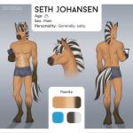 5_fingers anthro blue_eyes fingers fur male solo standing tan_body tan_fur text margony seth_(sevsc) draft_horse equid equine fjord_horse horse mammal 1:1 2019 digital_media_(artwork) english_text hi_res