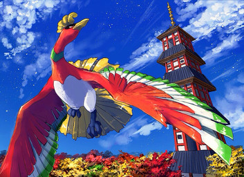 4_toes ambiguous_gender anisodactyl beak building claws cloud day detailed_background eye_markings feathered_wings feathers feet feral flying front_view green_body green_feathers landscape looking_away markings multicolored_body multicolored_feathers orange_body orange_eyes orange_feathers outside plant sky solo tail tail_feathers talons toe_claws toes tower tree white_body white_feathers wings yellow_beak yellow_body yellow_feathers yellow_tail_feathers pippi913 european_mythology greek_mythology mythology nintendo pokemon avian bird generation_2_pokemon ho-oh legendary_pokemon mythological_avian mythological_bird mythological_creature mythological_firebird phoenix pokemon_(species) 2015 digital_media_(artwork) digital_painting_(artwork) painting_(artwork)