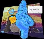 5_toes alpha_channel blush bodily_fluids browser clothing dialogue digital_creature dogeoisie feet female foot_fetish foot_focus footwear hi_res humanoid humanoid_feet internet_explorer internet_explorer_(character) microsoft not_furry plantigrade soles solo sweat talking_to_viewer toes wrinkled_feet wrinkles