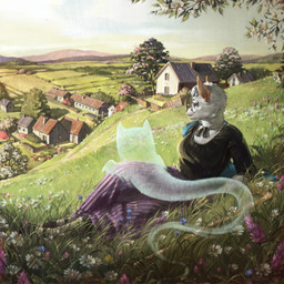 ambiguous_gender anthro biped black_clothing black_dress black_footwear black_shoes breasts building clothed clothing day dress duo female flower footwear grass head_tuft house landscape outside plant reclining red_eyes translucent translucent_body tree tuft white_body nikkimory bat ghost honduran_white_bat leaf-nosed_bat mammal microbat spirit yangochiropteran 1:1 2023