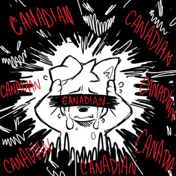 ambiguous_gender anthro bodily_fluids crying eyebrows floppy_ears fur fur_tuft group head_tuft solo_focus tears text tuft bearsockz i'm_sorry_for_being_white canid canine canis domestic_dog mammal 1:1 english_text hi_res