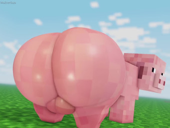 anal anal_penetration anus backsack balls bestiality big_balls big_butt bodily_fluids bubble_butt butt cum cum_expulsion cum_fart cum_from_ass cum_in_ass cum_inside day duo feral feral_penetrated genital_fluids genitals grass_field huge_butt human_on_feral human_penetrating human_penetrating_feral hyper hyper_butt interspecies male male/male male_penetrated male_penetrating male_penetrating_male outside penetration penile penile_penetration penis penis_in_ass puffy_anus sex twerking muitetium microsoft minecraft mojang xbox_game_studios steve_(minecraft) domestic_pig human mammal suid suine sus_(pig) 3d_(artwork) 3d_animation 4:3 animated digital_media_(artwork) high_framerate long_playtime no_sound video