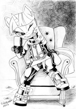 2012 chair clothing collar condom ear_piercing english_text equine female friendship_is_magic horn horse inviting monochrome my_little_pony one_eye_closed panties piercing pony siberwar sitting solo text twilight_sparkle_(mlp) underwear unicorn wink
Rating: Questionable
Score: 2
User: Falord
Date: June 07, 2013