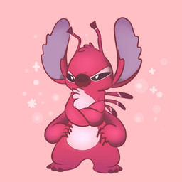 4_arms 4_fingers antennae_(anatomy) chest_tuft claws crossed_arms dipstick_antennae fingers fur grumpy head_tuft multi_arm multi_limb multicolored_antennae pink_background pupils red_body red_claws red_eyes red_fur red_nose simple_background solo sparkles standing tuft white_pupils ryuko_rose disney lilo_and_stitch leroy_(lilo_and_stitch) alien experiment_(lilo_and_stitch) 1:1 2019 absurd_res digital_drawing_(artwork) digital_media_(artwork) hi_res
