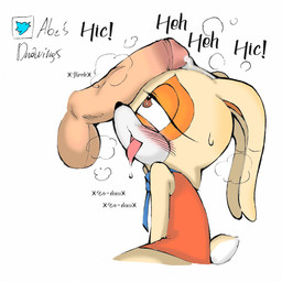 age_difference anthro aroused blush bodily_fluids bodily_noises breath cum cum_on_head different_sound_effects disembodied_penis drooling duo female genital_fluids genitals heartbeat hiccuping imminent_oral laugh loli male male/female motion_onomatopoeia onomatopoeia penis penis_awe penis_on_face precum saliva saliva_string side_view sound_effects text throbbing throbbing_penis vocalization young young_anthro young_female younger_female abesdrawings sega sonic_the_hedgehog_(series) cream_the_rabbit lagomorph leporid mammal rabbit 1:1 absurd_res hi_res