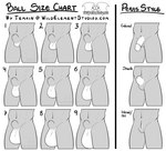 animal_genitalia animal_penis anthro balls big_balls chart crotch_shot erection external fur genitals group how-to huge_balls humanoid_genitalia humanoid_penis hyper hyper_balls hyper_genitalia internal male penis sheath size_chart small_balls tagging_guidelines_illustrated text temrin ambiguous_species digital_media_(artwork) english_text greyscale model_sheet monochrome url