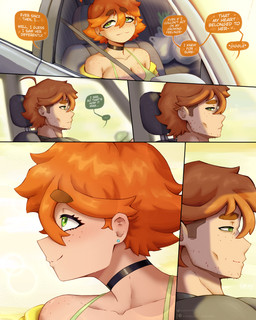 car clothed clothing dialogue eyebrows female hair human_only male not_furry smile text vehicle gammainks katherine_robinson_(gammainks) liam_robinson_(gammainks) human mammal 2026 4:5 absurd_res comic digital_media_(artwork) english_text hi_res brother_(lore) brother_and_sister_(lore) sibling_(lore) sister_(lore)