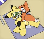 age_difference anal anal_orgasm anal_penetration anthro balls beach big_balls black_body black_ears black_eyes black_fur black_nose blonde_hair blue_eyewear blue_glasses blush bodily_fluids butt clenched_teeth cowgirl_position cum cum_in_ass cum_inside cum_on_balls cum_on_face cum_pool cumshot duo ejaculation erection eyewear from_front_position fur genital_fluids genitals glasses green_eyes hair half-closed_eyes hands-free high-angle_view leaking leaking_anus leaking_cum looking_at_another looking_pleasured lying male male/male male_penetrated male_penetrating male_penetrating_male multicolored_body multicolored_ears multicolored_fur narrowed_eyes on_back on_bottom on_top on_towel one_eye_closed one_eye_half-closed open_mouth orange_body orange_ears orange_fur orange_hair orange_tail orgasm orgasm_face outside_sex parasol penetration penis public public_sex rear_view sex simple_background size_difference smile tail teeth three-quarter_view towel two_tone_ears two_tone_tail white_body white_fur white_tail yellow_body yellow_ears yellow_fur yellow_tail young young_anthro young_male young_penetrated younger_male younger_penetrated lightningb0lt01 nintendo pokemon error_(errorpika1440) fan_character tommy_(lightningb0lt01) canid canine fox generation_1_pokemon mammal pikachu pokemon_(species) rodent 2025 absurd_res digital_media_(artwork) hi_res signature