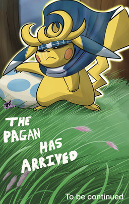 ambiguous_gender biped black_eyes black_nose cheek_spots detailed_background egg feral grass hair holding_egg holding_object mouth_closed outside plant pupils solo standing tail text tree white_pupils white_text yellow_body zincxiron nintendo pokemon pokemon_mystery_dungeon spike_chunsoft generation_1_pokemon pikachu pokemon_(species) 2026 absurd_res english_text hi_res male_(lore)