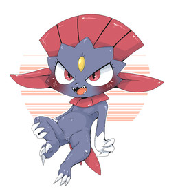 3_fingers 3_toes anthro black_nose blush claws feet female female_anthro finger_claws fingers forehead_gem gem genitals grey_body hand_on_leg nude nude_anthro nude_female open_mouth open_smile outline raised_leg red_eyes sharp_teeth simple_background smile solo tail teeth toe_claws toes vulva white_outline doneru nintendo pokemon generation_4_pokemon pokemon_(species) weavile 2017 aliasing binary_drawing digital_drawing_(artwork) digital_media_(artwork) full-length_portrait portrait shaded