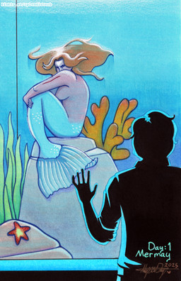 against_surface angry aquarium blonde_hair blue_body blue_scales blue_tail breasts cut_on_arm duo female glaring_at_another hair hand_on_glass male mermaid_tail nude on_glass on_rock rock scales seaweed side_boob silhouette sitting sitting_on_rock split_form tail underwater vivarium water wound_on_arm splendidsneb halloween_(films) laurie_strode michael_myers ambient_coral ambient_sealife ambient_starfish aquatic human humanoid_merfolk mammal merfolk 2025 absurd_res hi_res traditional_media_(artwork)