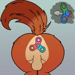anal anal_masturbation anal_penetration anthro backsack balls bouncing_balls brown_body brown_fur butt butt_focus buttplug buttplug_in_ass buttplug_insertion femboy fidget_spinner fur genitals grey_background male male/male male_penetrated masturbation object_in_ass penetration perineum plug_(sex_toy) plug_insertion sex_toy sex_toy_in_ass sex_toy_insertion simple_background solo turner_alx disney zootopia nick_wilde canid canine fox mammal 2d_animation animated short_playtime
