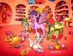 2014 amber_eyes anal anal_insertion anal_penetration anibaruthecat anus apple apple_bloom_(mlp) book bound broom butt cub cutie_mark cutie_mark_crusaders_(mlp) dragon equine female feral food friendship_is_magic fruit fur glass green_eyes group hair half-closed_eyes hi_res holding horn horse insertion lesbian library lying magic male mammal my_little_pony on_back on_side open_mouth orange_fur outside pegasus penetration plant pony purple_eyes purple_fur purple_hair pussy pussy_juice red_hair scootaloo_(mlp) spike_(mlp) spread_legs spreading standing sweetie_belle_(mlp) tears tentacles twilight_sparkle_(mlp) two_tone_hair unicorn vaginal vaginal_insertion vaginal_penetration wheel white_fur wing_boner winged_unicorn wings yellow_fur young
Rating: Explicit
Score: 25
User: lemongrab
Date: February 23, 2014