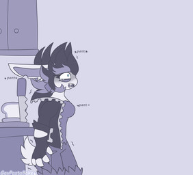4_fingers anthro black_clothing black_gloves black_hair black_handwear black_jacket black_topwear blue_eyes bodily_fluids bottomwear bread breasts breath cabinet clothed clothed_anthro clothed_female clothing counter cutting_board ear_piercing ear_tuft eyebrows eyelashes fangs female fingers fluffy fluffy_tail food fully_clothed fully_clothed_anthro fully_clothed_female fur gloves grey_bottomwear grey_clothing grey_ear_piercing grey_eyelids grey_hair grey_inner_ear grey_pants grey_shirt grey_tongue grey_topwear grey_wall hair handwear holding_knife holding_object inside jacket kitchen knife long_ears multicolored_hair no_pupils noseless notched_ear open_clothing open_jacket open_mouth open_topwear panting pants piercing shaking sharp_teeth shirt side_view solo speech_bubble spiky_hair standing tail tears teeth text thick_eyebrows tongue topwear torn_clothing torn_shirt torn_topwear trembling tuft two_tone_hair wall_(structure) white_body white_fur white_tail gaypastabake mario_plus_rabbids_sparks_of_hope nintendo raving_rabbids rayman_(series) ubisoft edge_(mario_plus_rabbids) lagomorph mammal rabbid 2024 artist_name digital_drawing_(artwork) digital_media_(artwork) english_description english_text flat_colors hi_res portrait three-quarter_portrait