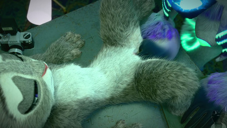 anthro anthro_fingering_anthro anthro_on_anthro black_body blue_eyes blue_mask female female/female female_fingering_female fur genitals glowing glowing_body glowing_eyes glowing_fur glowing_markings grey_body grey_fur interspecies larger_anthro larger_female markings multiple_angles nipples no_pupils pink_nose pink_vulva pupils purple_body purple_eyes purple_fur size_difference smaller_anthro smaller_female smaller_fingered sound_effects teal_body teal_fur teal_markings teal_nipples white_body white_fur twitchyanimation hakya11_(modeler) disney league_of_legends riot_games tencent zootopia judy_hopps kindred_(lol) lamb_(lol) bovid caprine lagomorph leporid mammal rabbit sheep 16:9 2025 3d_(artwork) 3d_animation animated digital_media_(artwork) hi_res huge_filesize loop short_playtime sound voice_acted webm widescreen