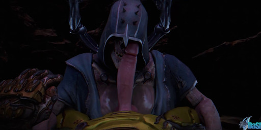 bodily_fluids cum cum_in_mouth cum_inside deep_throat duo fellatio female female_penetrated first_person_view genital_danger_play genital_fluids genitals hell human_pov humanoid_genitalia humanoid_penis licking looking_at_viewer male male/female male_penetrating male_penetrating_female male_pov monster_penetrated oral oral_penetration penetration penile penile_penetration penis sex tongue warning_sign conditional_dnp dasharky3d doom_(series) id_software microsoft doom_slayer demon human humanoid mammal monster revenant_(doom) 2025 3d_(artwork) 3d_animation animated blender_(artwork) digital_media_(artwork) hi_res huge_filesize long_playtime sound video