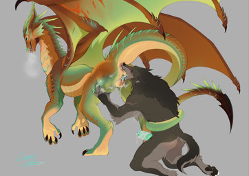 anal anthro anthro_on_feral anus bestiality blush bodily_fluids breath butt claws copper_scales cum cum_from_vagina cum_in_ass cum_in_vagina cum_inside cunnilingus dripping duo erection fangs female feral finger_claws genital_fluids genitals green_body green_scales grin kneeling larger_female male male/female male_on_feral nose_to_anus oral paws penis quadruped saliva scales sex size_difference smaller_male smile snout spread_butt spreading tail teeth toe_claws tongue tongue_out vaginal vulva wings emptylighter dungeons_and_dragons european_mythology hasbro mythology wizards_of_the_coast canid canine canis copper_dragon_(dnd) dragon dragon_(dnd) mammal mythological_canine mythological_creature mythological_scalie scalie werecanid werecanine werecreature werewolf western_dragon wolf hi_res