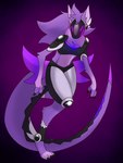 anthro big_tail fast long_legs machine male skinny solo space tail thick_thighs monarch_com nebula_(monarch) protogen 3:4 hi_res