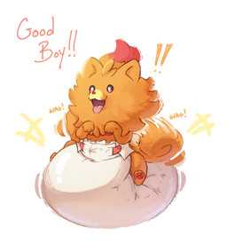 3_toes ambiguous_gender big_diaper clean_diaper clothed clothing curled_tail diaper diaper_only exclamation_point fangs feet feral fur good_boy multicolored_body multicolored_fur open_mouth open_smile orange_body orange_fur orange_tail paw_pose pawpads pose red_body red_fur red_nose red_pawpads simple_background sitting sitting_on_diaper smile solo tail tail_motion tailwag teeth three-quarter_view toes tongue tongue_out topless wearing_diaper white_background white_diaper yellow_body yellow_fur cinnamonbeehive nintendo pokemon pokemon_winds_and_waves generation_10_pokemon pokemon_(species) pombon 2026 full-length_portrait portrait