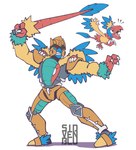 alternate_species armor blue_body blue_scales claws clenched_teeth feathered_wings feathers feral flying green_body green_feathers green_scales headgear helmet machine male melee_weapon predacon_insignia red_body red_scales scales sharp_teeth simple_background size_difference solo sword teeth weapon white_background wings yellow_body yellow_feathers sidvenblu hasbro nintendo pokemon takara_tomy transformers transformers:_beast_wars dinobot_(character) alien archaeopteryx archen archeops cybertronian dinosaur feathered_dinosaur feathered_scalie fossil_pokemon generation_5_pokemon pokemon_(species) predacon prehistoric_species reptile robot scalie theropod crossover