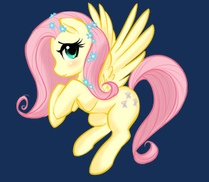 blue_eyes blush cutie_mark feathered_wings feathers female feral flower hair pink_hair plant quadruped simple_background solo tail transparent_background wings yellow_body yellow_feathers blossomppg friendship_is_magic hasbro my_little_pony mythology fluttershy_(mlp) equid equine mammal mythological_creature mythological_equine pegasus alpha_channel source_request