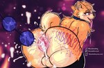 anal anal_bead_pull anal_beads anal_fluids anal_prolapse anal_squirt anthro anus backsack balls barely_visible_genitalia barely_visible_penis bent_over big_butt blush bodily_fluids bubble_butt butt clothing collar cum cum_expulsion cum_fart cum_from_ass cum_in_ass cum_inside cum_unplugged drooling ear_piercing erection eye_roll eyebrows eyelashes eyewear femboy fur gape_fart gaping gaping_anus genital_fluids genitals glasses hair heart_eyes heart_symbol legwear looking_pleasured male motion_lines narrowed_eyes nude offscreen_character open_mouth open_smile penis perineum piercing prolapse puffy_anus purple_background saliva saliva_on_tongue saliva_string sex sex_toy simple_background smile solo sound_effects standing sweat text thick_thighs thigh_highs tongue tongue_out toying_partner tuft notsafeforwank okono_yuujo canid canine canis domestic_dog mammal shiba_inu spitz 2025 english_text hi_res